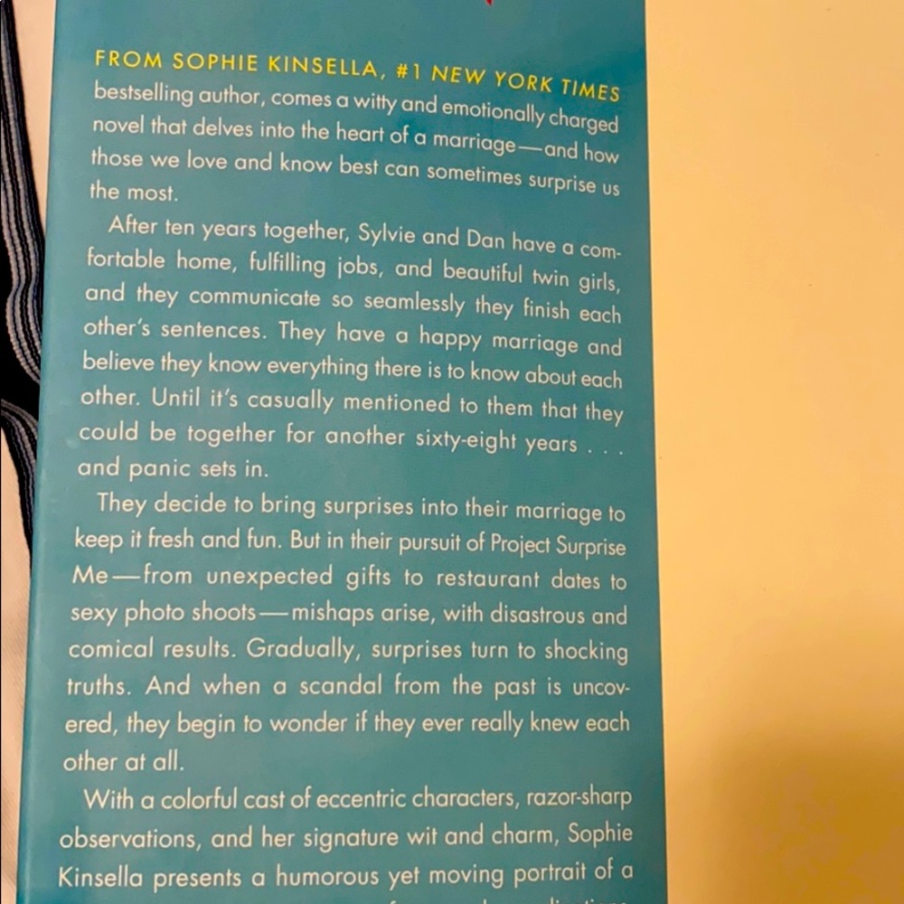 Surprise Me by Sophie Kinsella - Picture 3 of 4